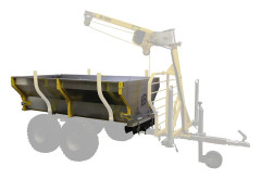 Insatsflak skogsvagn IB ATV