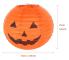 10 Tums Halloween Jack-O-Lantern Papperslyktor Pumpa Lyktor för Halloweenfest Dekoration - Pack med 10