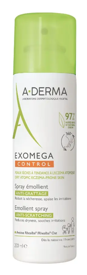 Föryngrande spray A-Derma Exomega Control 200 ml