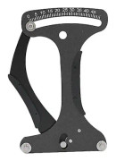 Praktisk indikator i aluminiumlegering, exakt mätning, stabil cykelverktyg, hållbar reparation, pålitlig ekertäthetsmätare för hjul