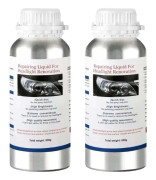 Bilstrålkastarrenovering, polymerformel, storlek 800ML, 800g Reparationsvätska X2