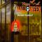 Halloween Dekoration Pumpa Lampskärm, Orange Retro Nattlampa Batteridriven, Heminredning Spökfestival Dekorativ Natt