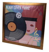 Studio 57 Frame för 12" vinylskiva (brun)