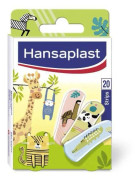 Hansaplast Kids Animal, 1,9 x 7,2 cm, 20 styck, Rektangulär, Multifärg