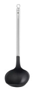 slev Basic Line 30 cm rostfritt stål silver/svart