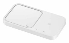 Samsung induktionsladdare 2.77 A Wireless Charger Duo EP-P5400 EP-P5400BWEGEU Utgångar USB-C® Vit