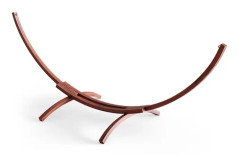 OK-Living Hängmatta Stativ, Brun, 350 cm