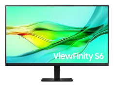 Samsung ViewFinity S6 S32D600UAU - S60UD Series - LED-skärm - USB - 32" - 2560 x 1440 QHD @ 100 Hz - IPS - 350 cd/m² - 1000:1 - HDR10 - 5 ms - HDMI,