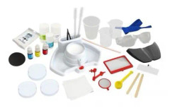 Kemi kit - Mikrokemi - Upptäck de smås värld - 30 experiment - Blandat - Blå