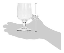 Skaftglas - BORMIOLI ROCCO - Executive Calvin - Set med 6 - 250 ml - Transparent