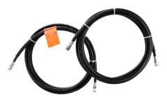 Utombordsslangsats, 20 fot hydraulisk styrslang, läcksäker TPEE, kompatibel med marina styrsystem upp till 300 hk.