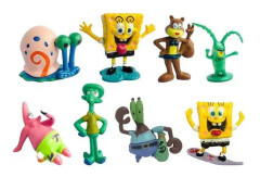 Q version SpongeBob SquarePants 8-delat set