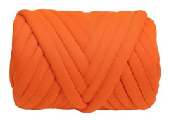 Hand- och armstickad roving – orange