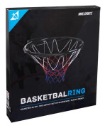 Angel Sports Svart Basketkorg Med Nät