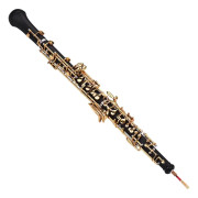 Professionell oboe, guldpläterade tangenter, halvautomatisk mekanism, idealisk för nybörjare,Guldbelagda Tangenter