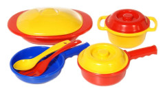 Plasto - Kastruller 9 delar