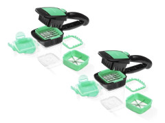 Nicer Dicer Quick - Grönsaksskärare - Grön - Set om 2