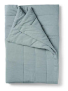Elodie Quiltad Filt (Pebble Green)