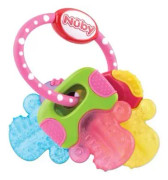 Nuby Bitleksak IcyBite Nycklar (Rosa)