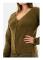 Cardigans Morgan 222-Mania Olive - Morgan - Dam - Klassisk krage