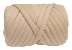 Hand- och armstickad roving – khaki