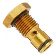 Kolvmutter med 4 O-ringar - KS TOOLS - KST-122.1285-5 - Gul - Verktyg