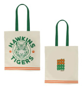 Stranger Things Tote Bag Hawkins Tigers