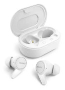 Philips TAT1207WT - True wireless-hörlurar med mikrofon - inuti örat - Bluetooth - vit