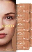 SWATI - Coloured Contact Lenses - Bronze - 1 Day Lenses x 5