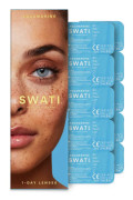 SWATI - Coloured Contact Lenses - Aquamarine - 1 Day Lenses x 5
