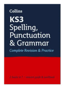 KS3 Spelling, Punctuation and Grammar All-in-One Complete Revision and Practice