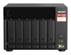 QNAP TS-673A - NAS-server - 6 fack - SATA 6Gb/s - RAM 8 GB - Gigabit Ethernet / 2.5 Gigabit Ethernet