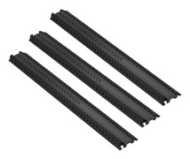 Kabelskyddsramp, Tung Belastningskapacitet, Halkfritt TPR-material,3 stycken