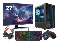 VIST Speldator BREEZE PC Gaming Ryzen 7 5700X - RAM 32GB - RTX 4060Ti - SSD 1TB M.2 - WIFI - 27" - Windows 11 Pro