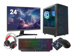 VIST Speldator Ryzen 5 5600G - RAM 16GB - RX VEGA7 - SSD 1TB M.2 - WIFI - 24" - W11