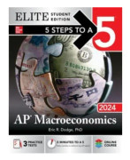 5 Steps to a 5: AP Macroeconomics 2024 Elite Student Edition