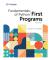 Fundamentals Of Python: First Programs