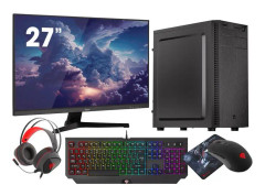 VIST Speldator PC Gaming Ryzen 5 5600G - RAM 32Gb - SSD 1TB M.2 - WIFI - 27" - W11 Pro