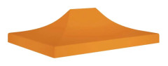 vidaXL Tak till partytält 4,5x3 m orange 270 g/m²