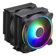 Cooler Master Hyper 622 Halo - Processorkylare - (för: LGA1156, LGA1155, LGA1150, LGA1151, AM4, LGA1200, LGA1700, AM5) - aluminium - 120 mm - svart
