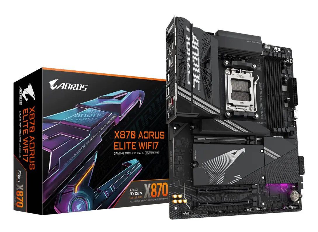 GIGABYTE X870 AORUS ELITE Moderkort