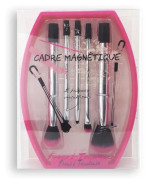 FRENCH TENDANCE magnetiska borstar - rosa (set med 5 borstar)