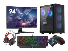 VIST Speldator Ryzen 7 5700G - RAM 16GB - RX VEGA - SSD 1TB M.2 - WIFI - 24" - W11