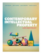Contemporary Intellectual Property
