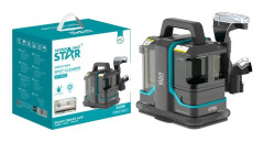 Bärbar Matttvätt, 450W Effekt, 1080ml Vattentankkapacitet,EU, svart