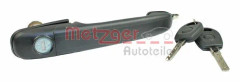 Dörrhandtag, Höger fram, Vänster fram - seat alhambra, vw sharan - OE 7M0 837 207B