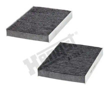 Kupefilter, Fram Hengst filter E4938LC-2 - alpina, bmw - OE 64 11 5 A13 762, 64 11 5 A1B DB6, 64 11 5 A1B DB7