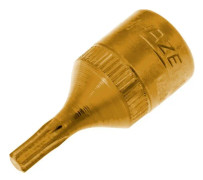HAZET 8502-T15, Uttag, 1/4", Metrisk, 1 huvuden, T15, 1,2 cm