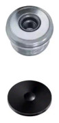 Frihjulskoppling, generator 180A Hella 9XU 358 039-101 - bmw, chevrolet, opel, saab, vauxhall - OE 12 04 177, 12 31 7 802 261, 12 31 7 802 619