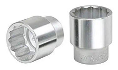 KS Tools 911.1586, Sokkel, 1/2", Metrisk, 1 huvud(er), 30 mm, Krom-vanadium-stål